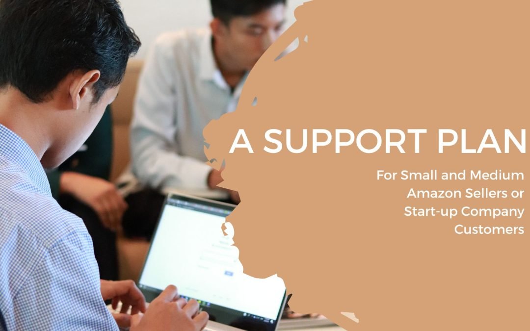 Ein Supportplan für kleine und mittlere Amazon-Verkäufer oder Kunden von Start-up-Unternehmen