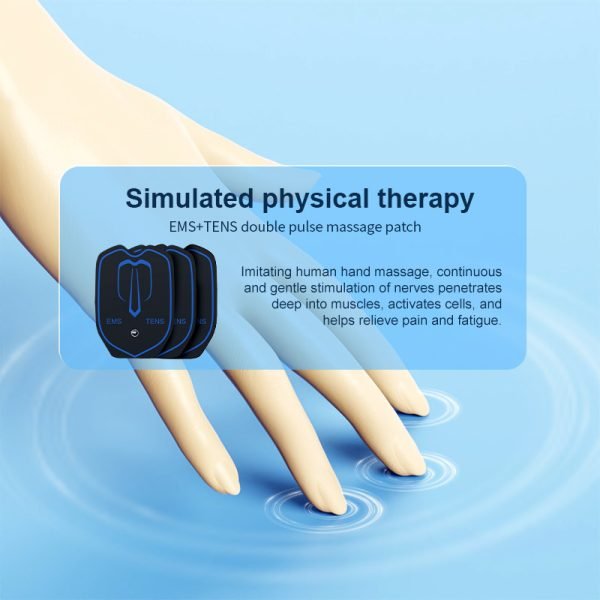 Appareil de massage electrique TENS et EMS pour douleurs musculaires, Stimulation électrique