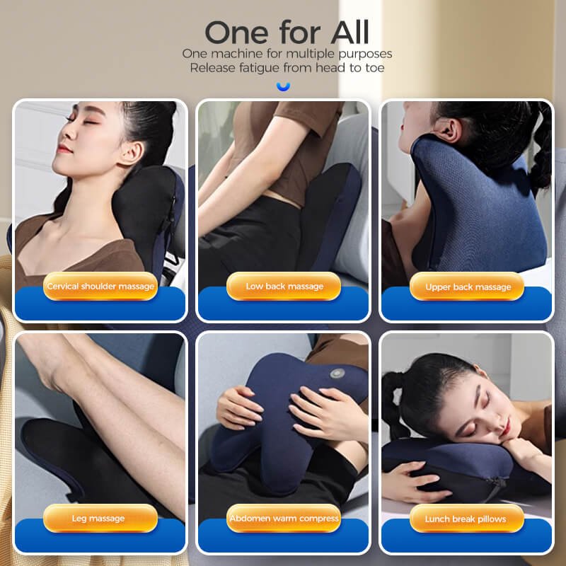 Multifunctional Cordless Shiatsu Massager for Neck and Back 03